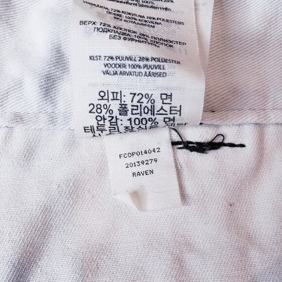 CC FILSON Men's Chino Canvas Pants FCOP014042 Size 32X32 Green (RAVEN) in VGUC - Picture 9 of 13